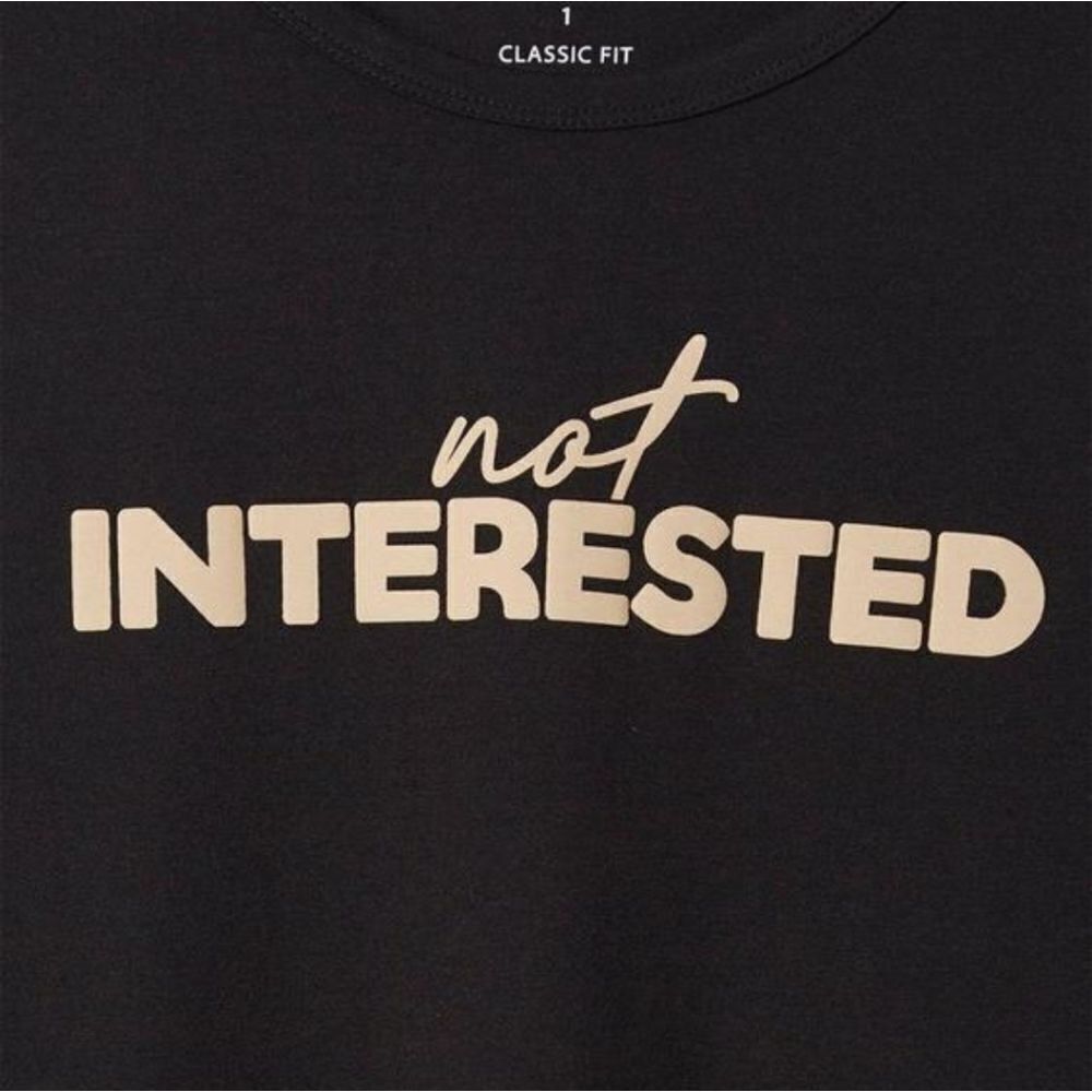 Torrid Not Interested Tee - Picture 3 of 3